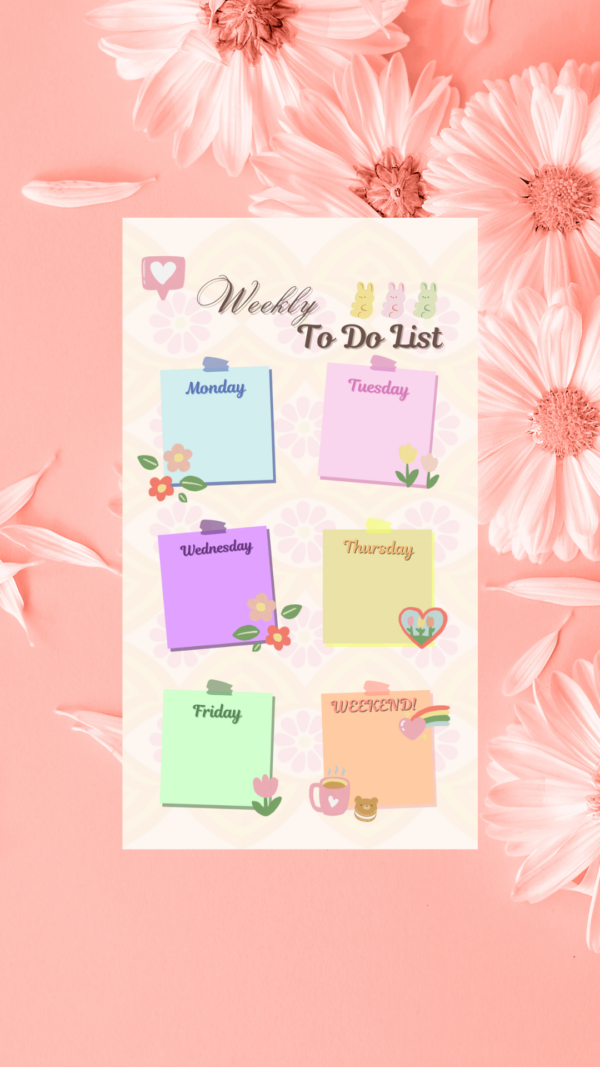 Weekly To Do this Planner
