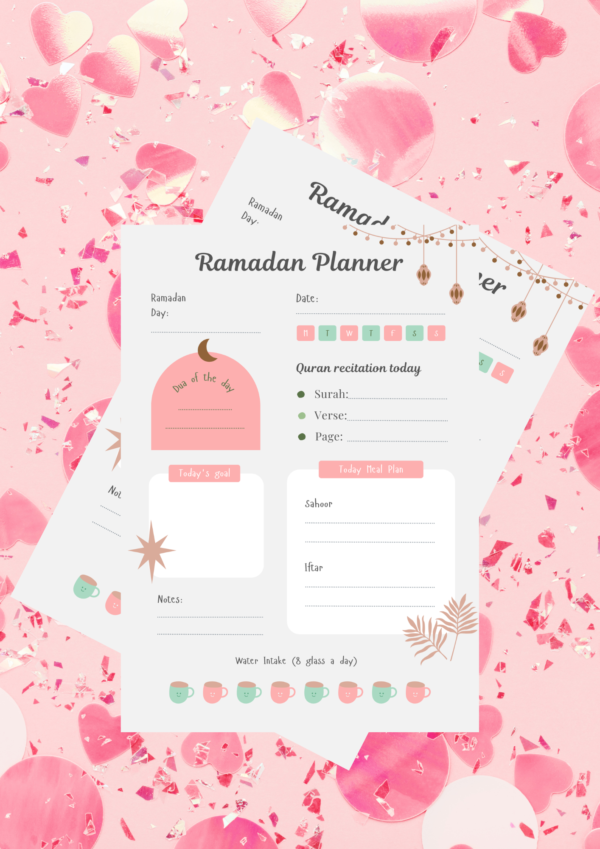 Ramadan Plannar Daily Plannar - Image 2