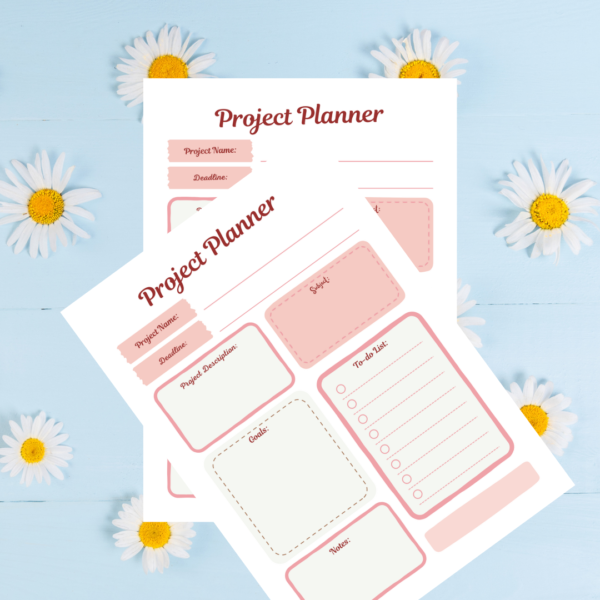 Project Planner A4 - Image 2