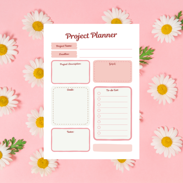 Project Planner A4