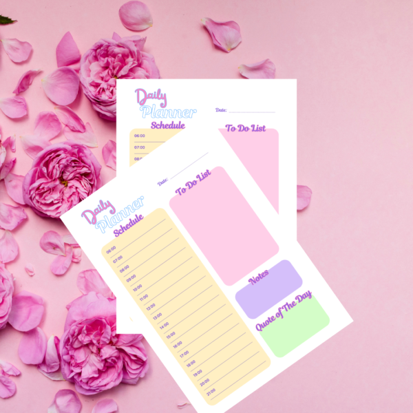 Pastel Playfull Daily Planner - Image 2