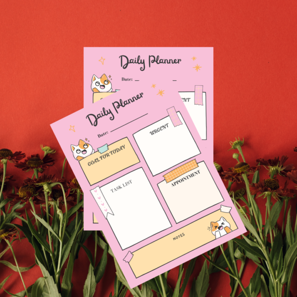 Beige Cute Daily Planner - Image 2